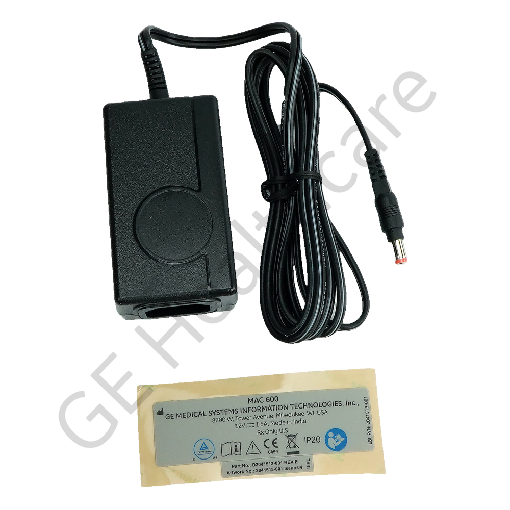 12VDC External Power Supply 12VDC External Power Supply