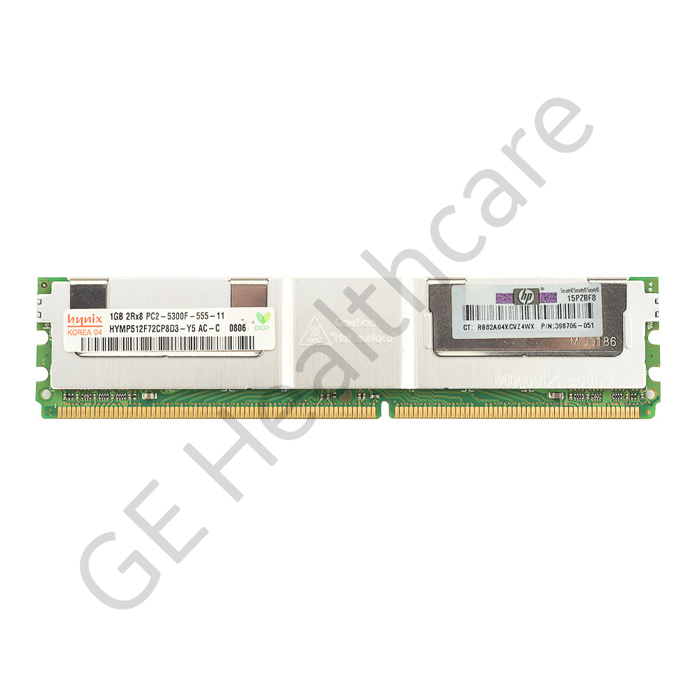 Single 1GB FBD DDR2-667 Registered ECC DIMM 5183547-20UU Single 1GB FBD DDR2-667 Registered ECC DIMM 5183547-20UU