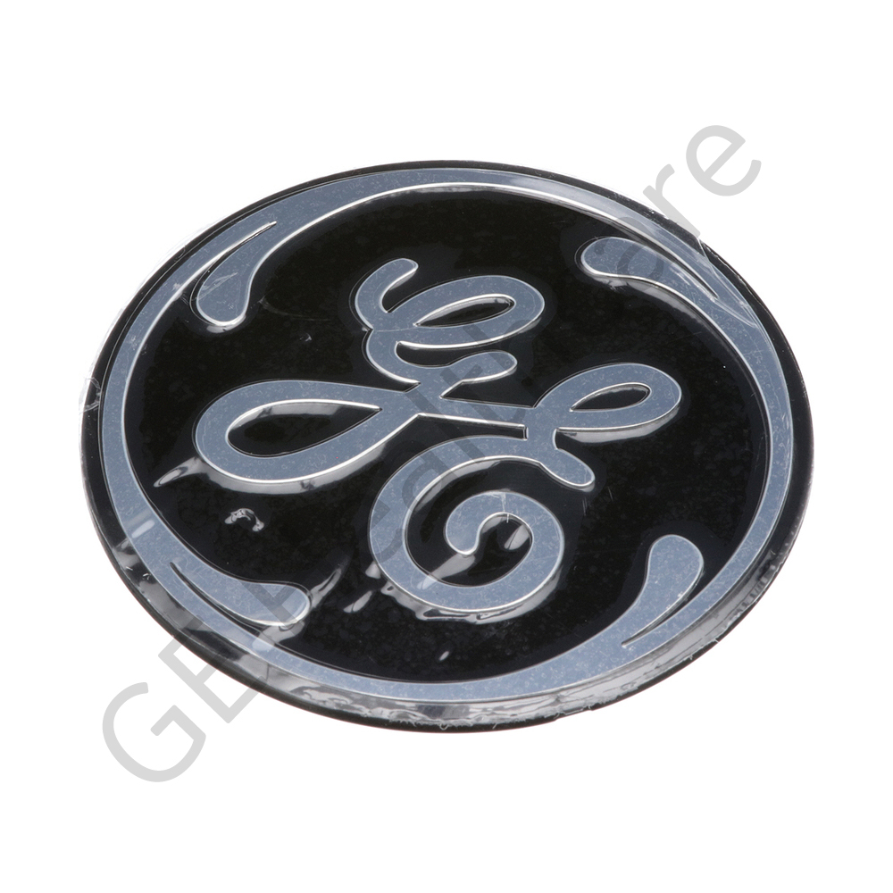 GE LOGO BADGE 100MM - ONYX BLACK GE LOGO BADGE 100MM - ONYX BLACK