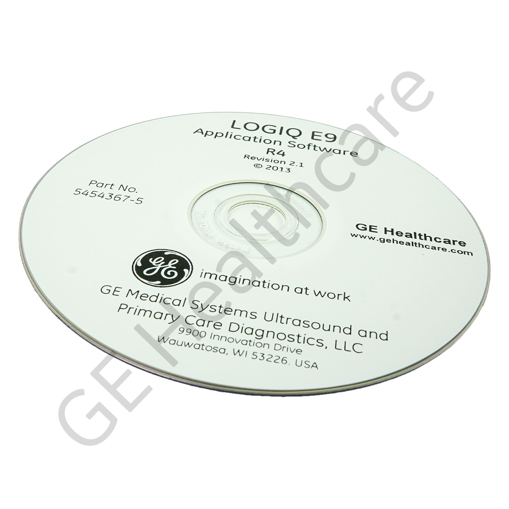 LOGIQ E9 Application Software Version R4 Revision 2.1 LOGIQ E9 Application Software Version R4 Revision 2.1