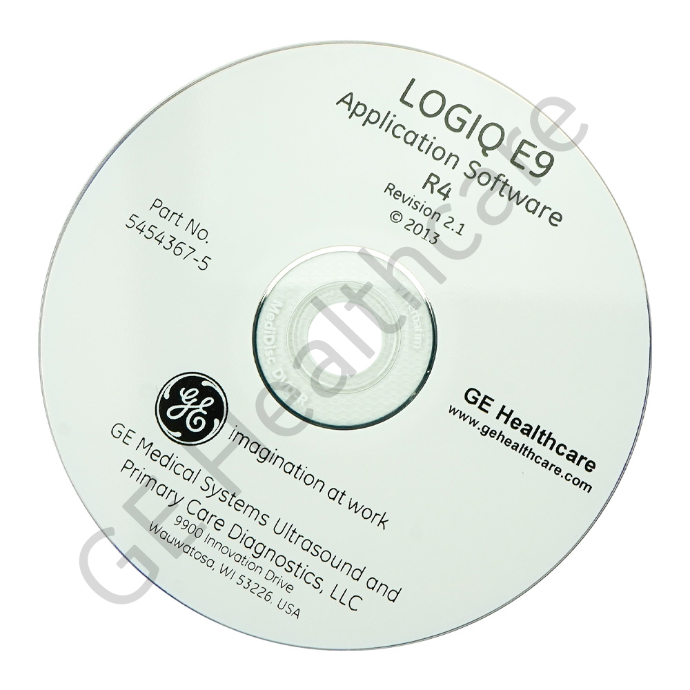 LOGIQ E9 Application Software Version R4 Revision 2.1 LOGIQ E9 Application Software Version R4 Revision 2.1