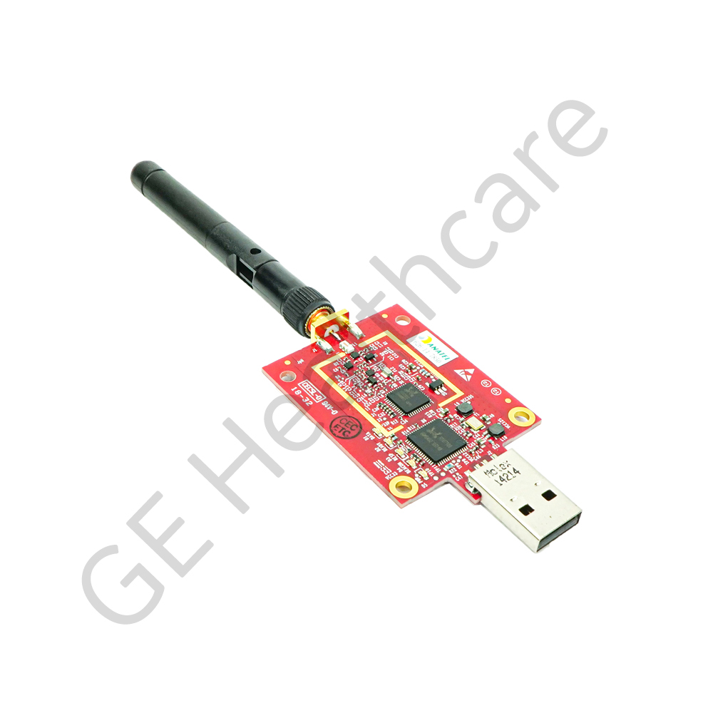 Assembly of Wireless USB Host Radio Board and Anatel Label Assembly of Wireless USB Host Radio Board and Anatel Label
